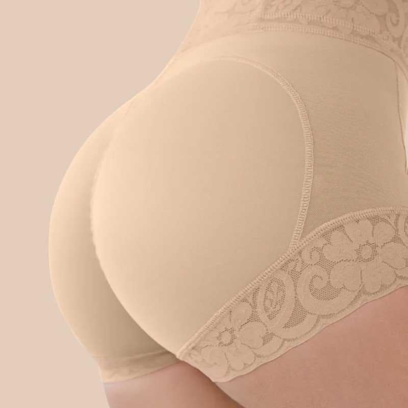 "Women's Butt Lifting Shapewear Shorts - Tummy Control Compression Body Shaper"